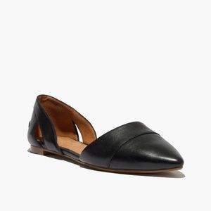 Madewell the d’orsay flat in leather